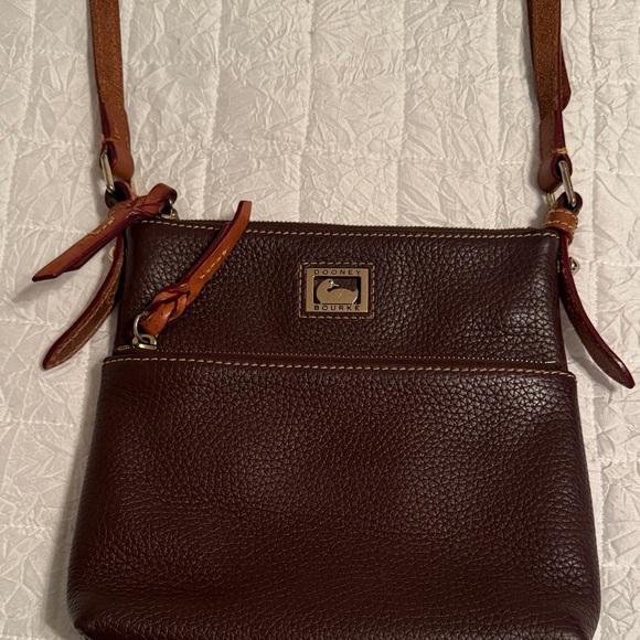 Dooney & Bourke Dark Brown Crossbody Bag - Picture 9 of 14